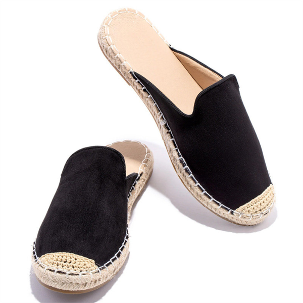 summer flat sandals 2021 new fishman hemp snake pattern close toe women casual shoes 35-43 comfy female slip on beach slippers, Black
summer flat sandals 2021 new fishman hemp snake pattern close toe women casual shoes 35-43 comfy female slip on beach slippers, Black