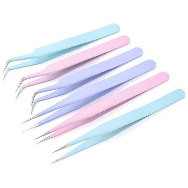 eyebrow tools & stencils 1pcs anti-static tweezers for eyelash extension stainless steel set beauty precision makeup kit repair
eyebrow tools & stencils 1pcs anti-static tweezers for eyelash extension stainless steel set beauty precision makeup kit repair