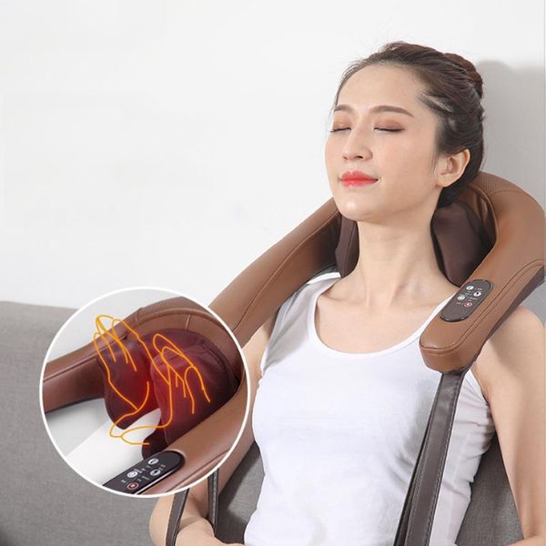 u-type electric heating shiatsu back neck and shoulder whole body massager infrared kneading shawl household massagers
u-type electric heating shiatsu back neck and shoulder whole body massager infrared kneading shawl household massagers