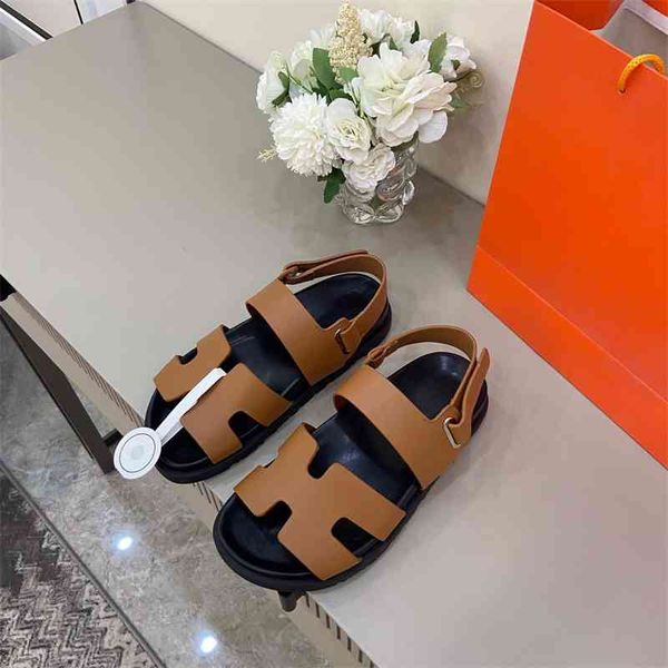 ladies summer outdoor fashion real leather flat shoes elegent slipper adjustable buckle strap casual sandals, Black
ladies summer outdoor fashion real leather flat shoes elegent slipper adjustable buckle strap casual sandals, Black