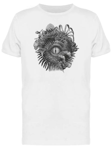 wild monster graphic men's tee -image by shutterstock, White;black 
wild monster graphic men's tee -image by shutterstock, White;black