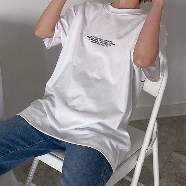 of version god fear high fog slogan short sleeve men's women's loose and versatile high street couple t shirt summer trend, White;black
of version god fear high fog slogan short sleeve men's women's loose and versatile high street couple t shirt summer trend, White;black
