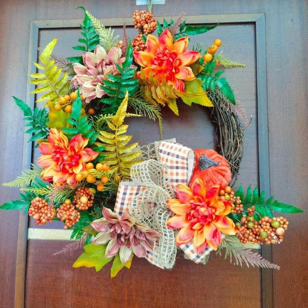 decorative flowers & wreaths pumpkin wreath autumn festival door hanging home fall decor thanksgiving garland window restaurant decoration
decorative flowers & wreaths pumpkin wreath autumn festival door hanging home fall decor thanksgiving garland window restaurant decoration