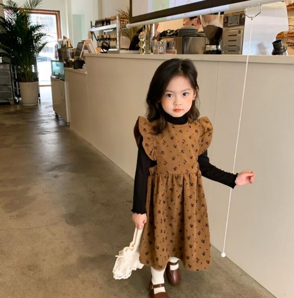 girl's dresses 2021 style girls floral dress fashion autumn cotton 2-8 years xy857, Red;yellow
girl's dresses 2021 style girls floral dress fashion autumn cotton 2-8 years xy857, Red;yellow