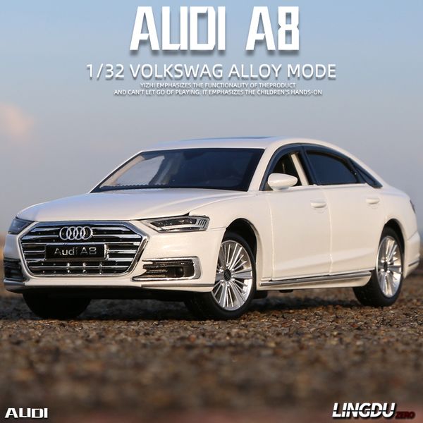 New 132 Audi A8 Simulation Car Model Diecast Toy Car Sound and Light Hobbies For Collection Childrens Birthday Gifts
New 132 Audi A8 Simulation Car Model Diecast Toy Car Sound and Light Hobbies For Collection Childrens Birthday Gifts