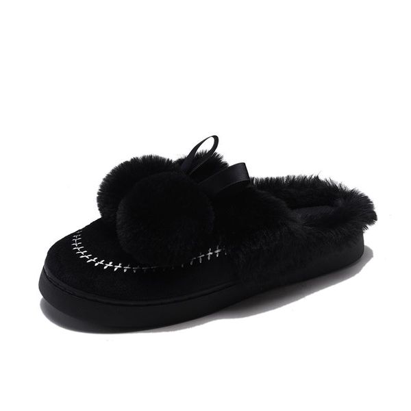 women flip flops warm plush slippers winter 2021 beach female slides slip on sandals casual wedge shoes woman, Black 
women flip flops warm plush slippers winter 2021 beach female slides slip on sandals casual wedge shoes woman, Black