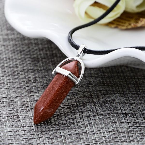 pendant necklaces 1pcs necklace clavicle chain retro leather rope crystal personality gift trend unique, Silver
pendant necklaces 1pcs necklace clavicle chain retro leather rope crystal personality gift trend unique, Silver