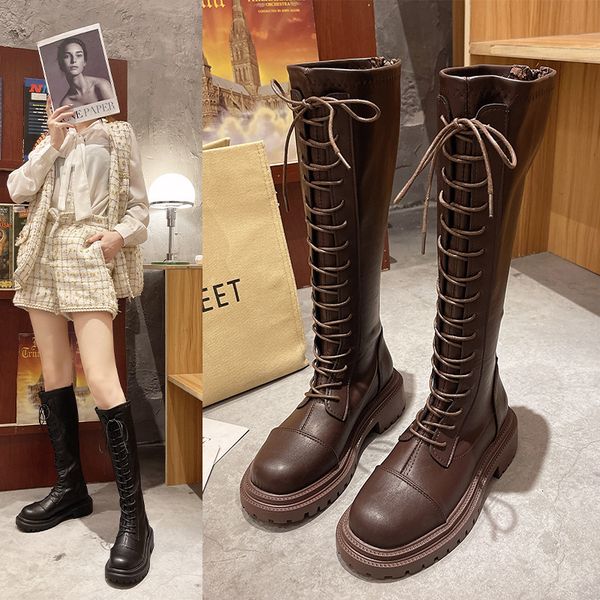 boots british style 2021 autumn net red knight women's fried street instep thin boots, Black
boots british style 2021 autumn net red knight women's fried street instep thin boots, Black
