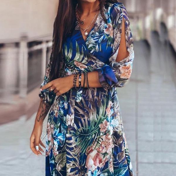 maternity dresses summer ladies printed long sleeve v-neck dress clothes ruffle gown, White
maternity dresses summer ladies printed long sleeve v-neck dress clothes ruffle gown, White