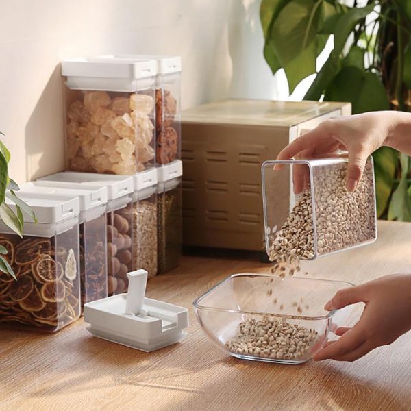 storage bottles & jars food container plastic kitchen refrigerator noodle box multigrain tank transparent square
storage bottles & jars food container plastic kitchen refrigerator noodle box multigrain tank transparent square