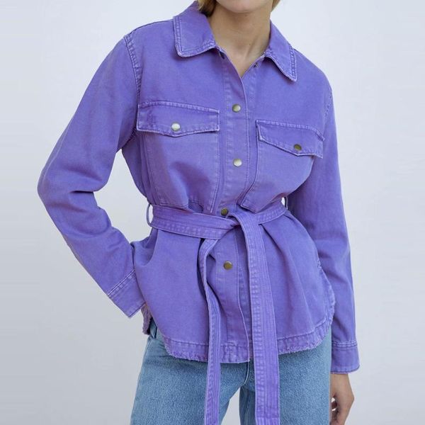 women's jackets kumsvag 2021 autumn women denim bomber coats sashes pockets buttons casual female street jacket outerwear clothing, Black;brown
women's jackets kumsvag 2021 autumn women denim bomber coats sashes pockets buttons casual female street jacket outerwear clothing, Black;brown