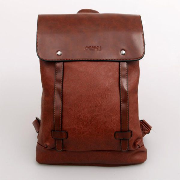 backpack retro leather men lapbag pack waterproof travel backpacks fashion school bags for college
backpack retro leather men lapbag pack waterproof travel backpacks fashion school bags for college