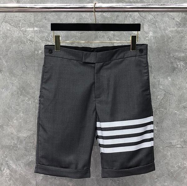 men's shorts 2021 fashion brand casual men summer cotton striped formal knee length solid straight trousers suit, White;black
men's shorts 2021 fashion brand casual men summer cotton striped formal knee length solid straight trousers suit, White;black