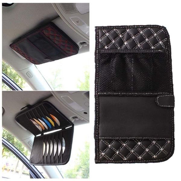 car organizer 1pc multi-functional double layer portable foldable sun visor storage bags bag disk holder for auto vehicle
car organizer 1pc multi-functional double layer portable foldable sun visor storage bags bag disk holder for auto vehicle