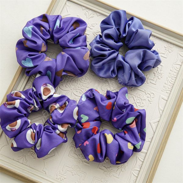 purple series spring trendy handmade elastic rope ribbon large intestine hairbands hair scrunchies cotton silk ribbons, Slivery;white
purple series spring trendy handmade elastic rope ribbon large intestine hairbands hair scrunchies cotton silk ribbons, Slivery;white