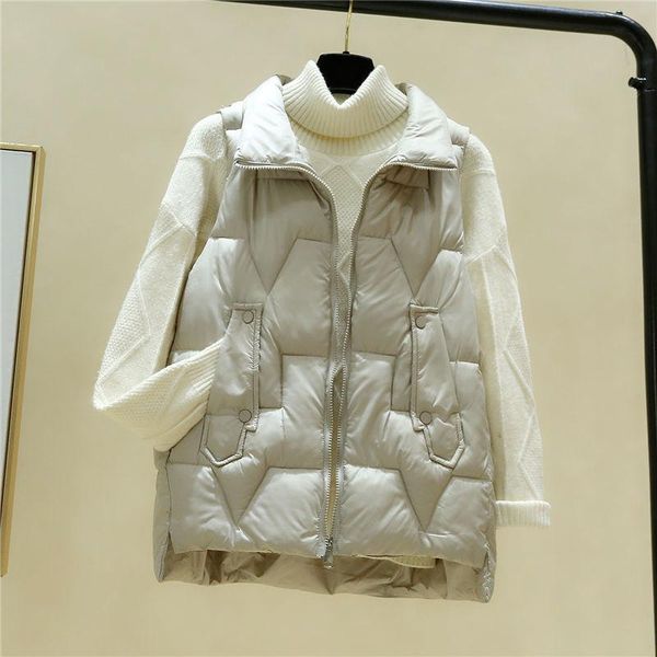 women's vests women 2021 fashion leather cotton pocket padded waistcoat female vintage sleeveless outerwear lady plus size 2xl streetwe, Black;white
women's vests women 2021 fashion leather cotton pocket padded waistcoat female vintage sleeveless outerwear lady plus size 2xl streetwe, Black;white
