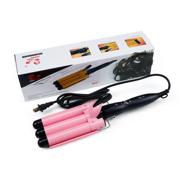 electric hair brushes 20mm-32mm triple barrel curler ceramic professional curling iron egg roll deep wave crimping styling tools 110-220v
electric hair brushes 20mm-32mm triple barrel curler ceramic professional curling iron egg roll deep wave crimping styling tools 110-220v