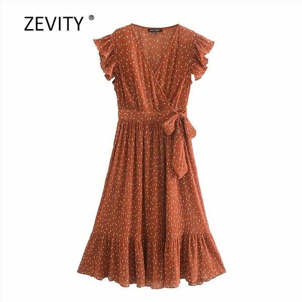 zevity women elegant cross v neck dots print pleats a line dress female butterfly sleeve chiffon vestido chic bow dresses ds4081 210419, Black;gray
zevity women elegant cross v neck dots print pleats a line dress female butterfly sleeve chiffon vestido chic bow dresses ds4081 210419, Black;gray