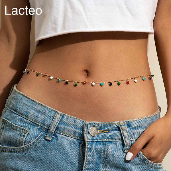 lacteo kpop trendy colorful love heart tassel pendant waist chain steampunk copper metal belt chain belly chain decorative gifts p0811, Silver
lacteo kpop trendy colorful love heart tassel pendant waist chain steampunk copper metal belt chain belly chain decorative gifts p0811, Silver