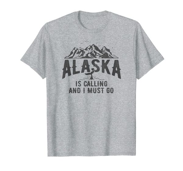alaska is calling and i must go shirt north america adventur, White;black
alaska is calling and i must go shirt north america adventur, White;black