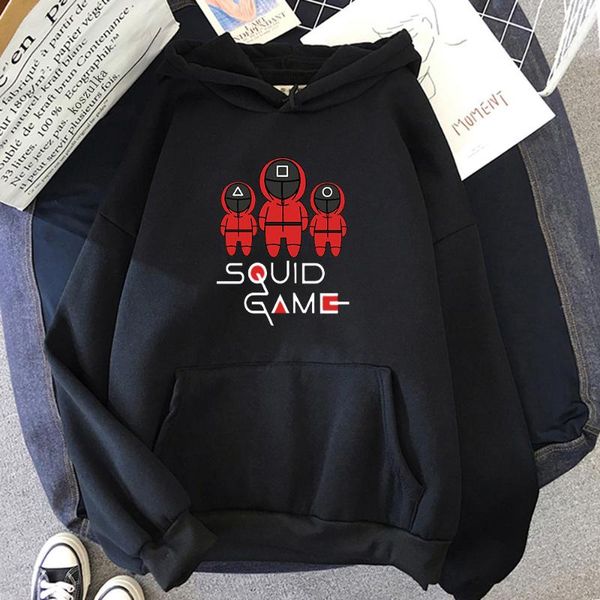 men's hoodies & sweatshirts squid game merch loose fleece fashion hoodie men 456 sweatshirt harajuku 067 pullovers for teens graphic cl, Black
men's hoodies & sweatshirts squid game merch loose fleece fashion hoodie men 456 sweatshirt harajuku 067 pullovers for teens graphic cl, Black
