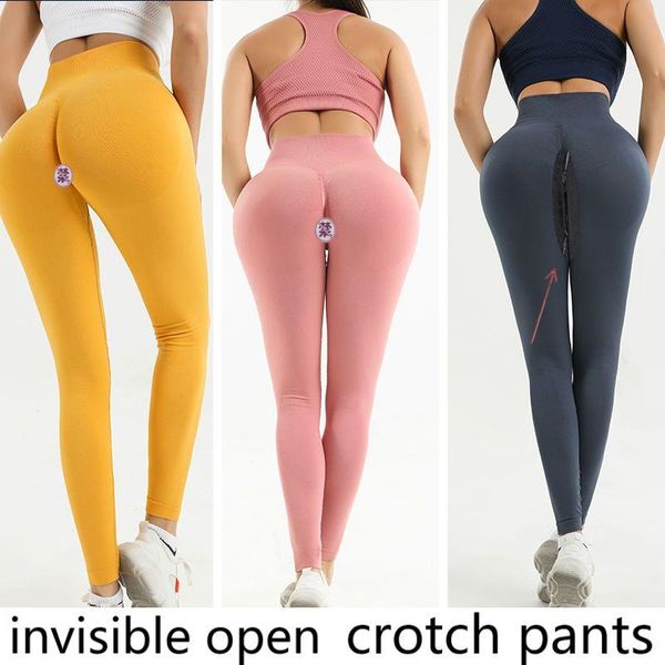women's leggings open-seat pants peach hip sports workout elastic tights invisible zipper for field christmas, Black
women's leggings open-seat pants peach hip sports workout elastic tights invisible zipper for field christmas, Black