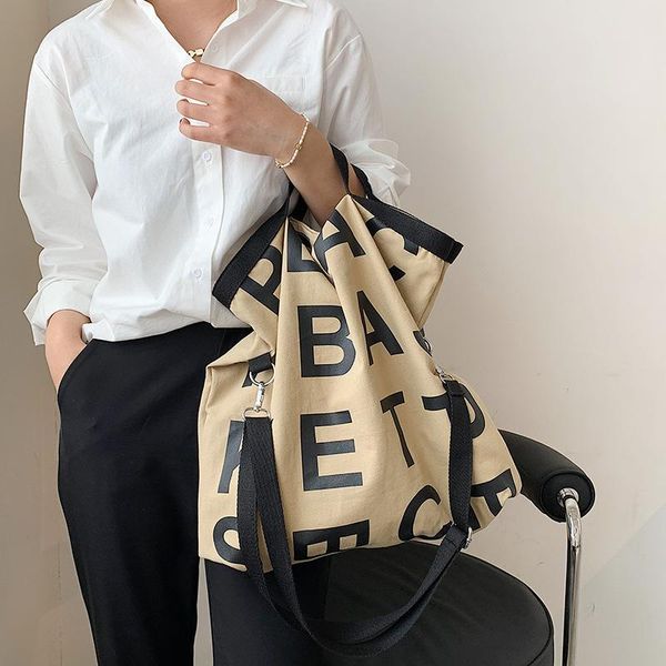 evening bags women's canvas casual tote shoulder bag stylish waterproof shopping cloth foldaway travel letter print handbag
evening bags women's canvas casual tote shoulder bag stylish waterproof shopping cloth foldaway travel letter print handbag