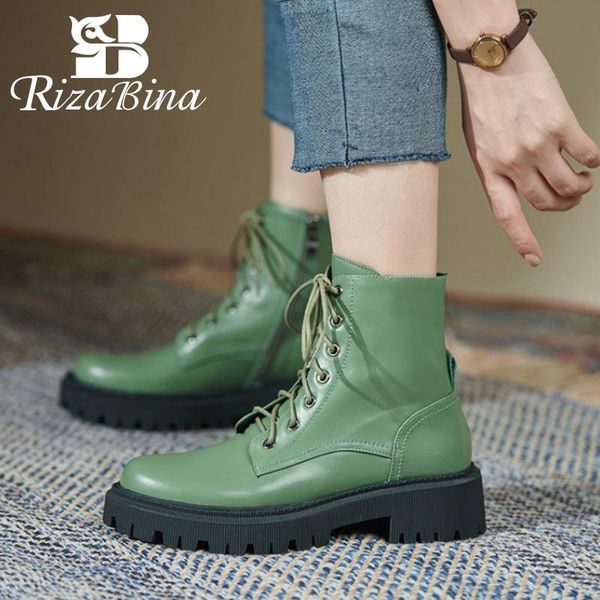 boots rizabina fashion genuine leather ankle for women low heel short boot winter cool female footwear size 34-42, Black
boots rizabina fashion genuine leather ankle for women low heel short boot winter cool female footwear size 34-42, Black