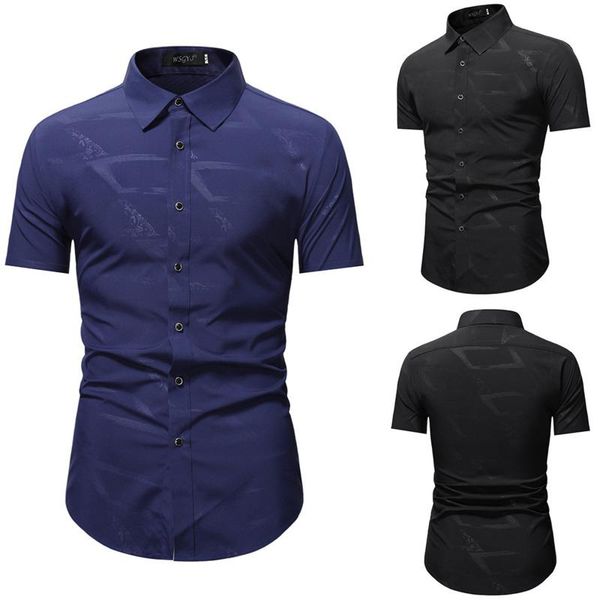 #4748 men's casual shirts, White;black