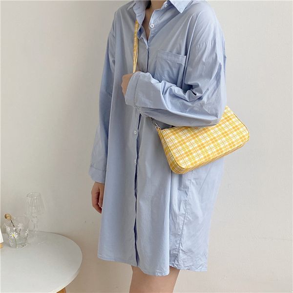 korean version women's 2021 new plaid small square single shoulder slanting straddle stick fashion canvas armpit bag
korean version women's 2021 new plaid small square single shoulder slanting straddle stick fashion canvas armpit bag