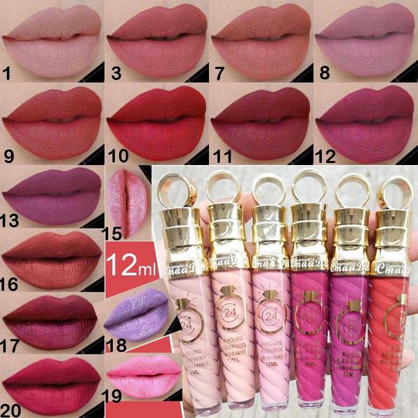 selling style threaded tube radish head matte metal pearlescent lip gloss lipstick cosmetics
selling style threaded tube radish head matte metal pearlescent lip gloss lipstick cosmetics