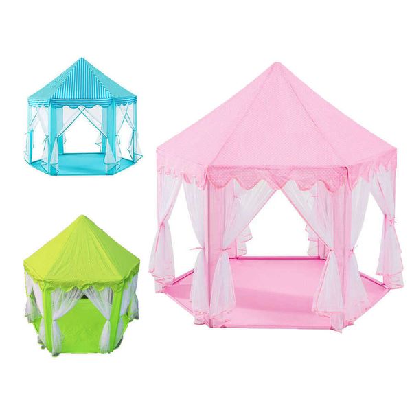 children tent hexagonal princess castle indoor game house toy mosquito net beach, Blue
children tent hexagonal princess castle indoor game house toy mosquito net beach, Blue