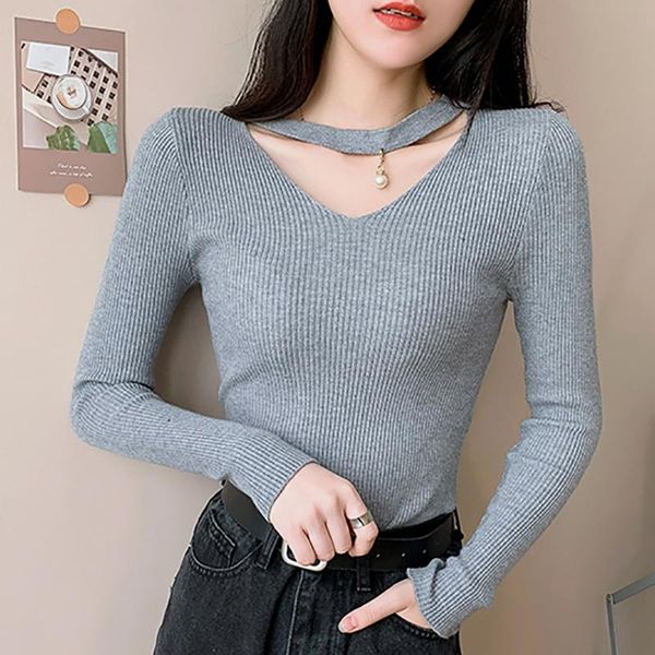 women's sweaters autumn winter clothes fashion pearl hollow out v neck long sleeve pullover women basic casual soft knitted sweater, White;black
women's sweaters autumn winter clothes fashion pearl hollow out v neck long sleeve pullover women basic casual soft knitted sweater, White;black