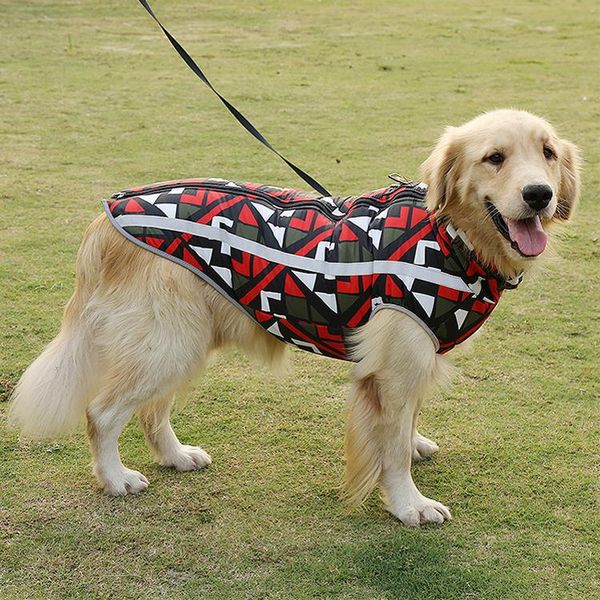 dog apparel warm pet clothes in winter vest neckline retractable clothing service apply to small and large with reflective trim
dog apparel warm pet clothes in winter vest neckline retractable clothing service apply to small and large with reflective trim