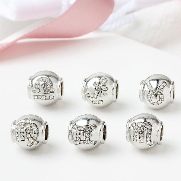 charms 925 silver me series twelve constellation beads simple versatile bracelet accessories making beautiful women men's, Bronze;silver
charms 925 silver me series twelve constellation beads simple versatile bracelet accessories making beautiful women men's, Bronze;silver