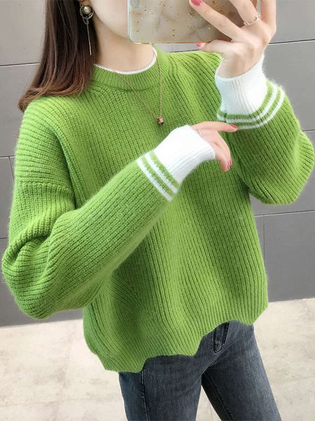 women's sweaters sweatersclothing short women's sweater coat loose, wear foreign style knitted spring and autumn versatile w6g6, White;black
women's sweaters sweatersclothing short women's sweater coat loose, wear foreign style knitted spring and autumn versatile w6g6, White;black