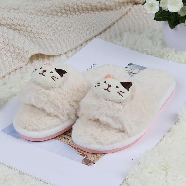 slippers ginchasio women faux fur fluffy winter short plush cartoon cat animals fuzzy cozy home furry, Black
slippers ginchasio women faux fur fluffy winter short plush cartoon cat animals fuzzy cozy home furry, Black