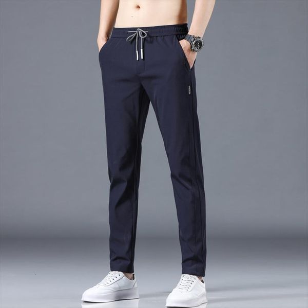 big size 28 38 summer women pant casual trousers male slim fit work elastic waist light thin cool, Black
big size 28 38 summer women pant casual trousers male slim fit work elastic waist light thin cool, Black