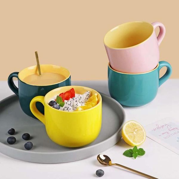 mugs large capacity tea cup ceramics breakfast milk cups pottery coffee mug household office porcelain water drink wholesale
mugs large capacity tea cup ceramics breakfast milk cups pottery coffee mug household office porcelain water drink wholesale