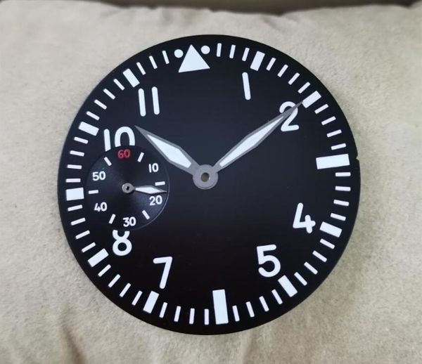 repair tools & kits watch parts 38.9mm black dial gun color hand white number green luminous suitable for eta6497 movement p13-21
repair tools & kits watch parts 38.9mm black dial gun color hand white number green luminous suitable for eta6497 movement p13-21