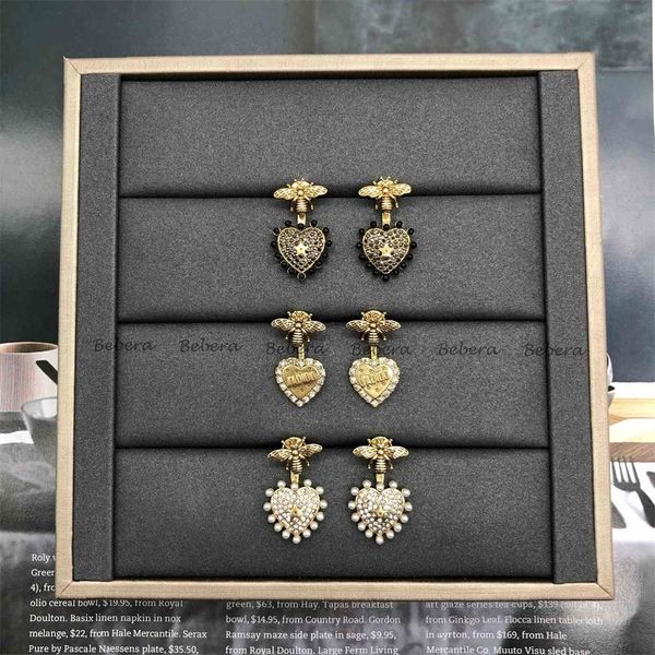 brilliant diamonds little bee earrings red pearl heart earrings female jewellry deals, Silver
brilliant diamonds little bee earrings red pearl heart earrings female jewellry deals, Silver