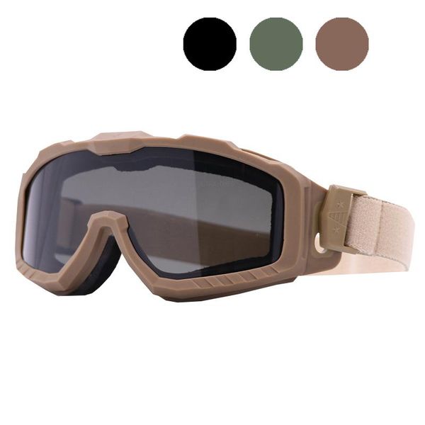 outdoor eyewear tactical hunting goggles anti-uv windproof shooting hiking cycling glasses paintball motorcycle cs army 3 lens
outdoor eyewear tactical hunting goggles anti-uv windproof shooting hiking cycling glasses paintball motorcycle cs army 3 lens