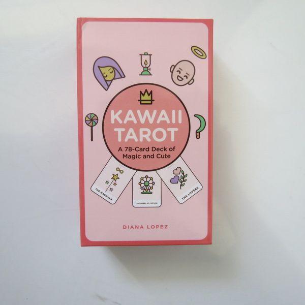 new tarot oracles mysterious divination kawaii tarot deck for women girls cards board game
new tarot oracles mysterious divination kawaii tarot deck for women girls cards board game