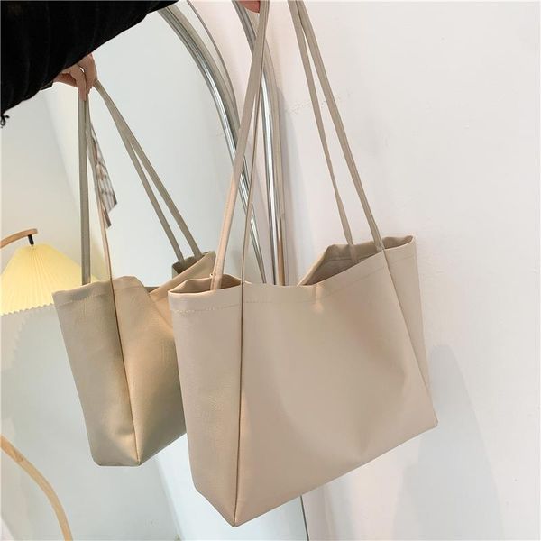 evening bags ins white women's big bag capacity shoulder simple pu leather ladies wild sac a main femme
evening bags ins white women's big bag capacity shoulder simple pu leather ladies wild sac a main femme