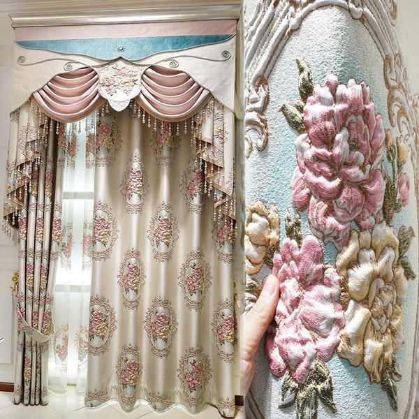 curtain & drapes european luxury 4d high-precision three-dimensional embroidered curtains for the living room window bedroom
curtain & drapes european luxury 4d high-precision three-dimensional embroidered curtains for the living room window bedroom