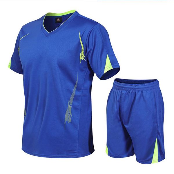 men's tracksuits sports suit t-shirt + shorts summer running sportswear shirt track quick-drying, Gray
men's tracksuits sports suit t-shirt + shorts summer running sportswear shirt track quick-drying, Gray
