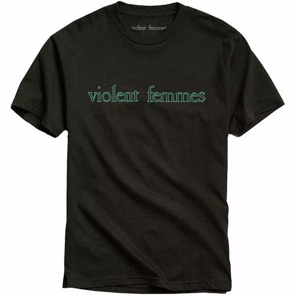 violent femmes green official logo t-shirt men unisex, White;black 
violent femmes green official logo t-shirt men unisex, White;black