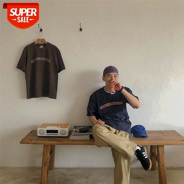 forn3 t-shirt neutral japanese campus letter printing cityboy loose men's short sleeves #dk36, White;black
forn3 t-shirt neutral japanese campus letter printing cityboy loose men's short sleeves #dk36, White;black