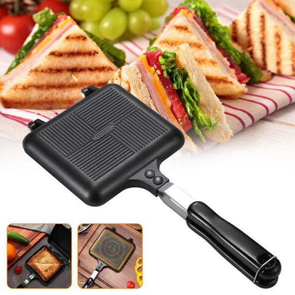 pans durable double-sided sandwich frying pan non-stick and foldable maker with handles for bread toast waffle pancake
pans durable double-sided sandwich frying pan non-stick and foldable maker with handles for bread toast waffle pancake
