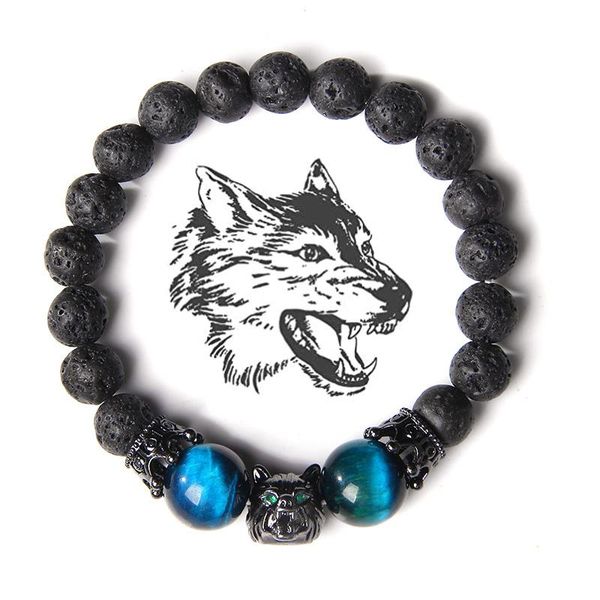 beaded, strands wolf head bracelet men natural 8 mm black volcanic 12 tiger eye stone beads bangle handmade stretch crown charm pulsera wome
beaded, strands wolf head bracelet men natural 8 mm black volcanic 12 tiger eye stone beads bangle handmade stretch crown charm pulsera wome